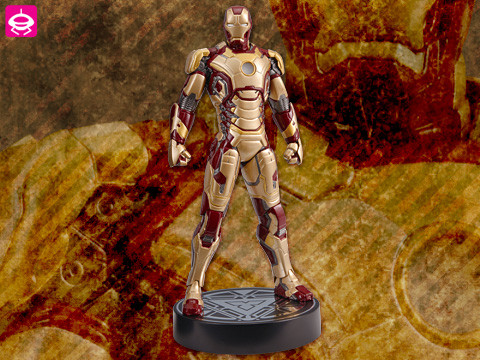 Iron Man Mark XLII, Iron Man 3, SEGA, Pre-Painted